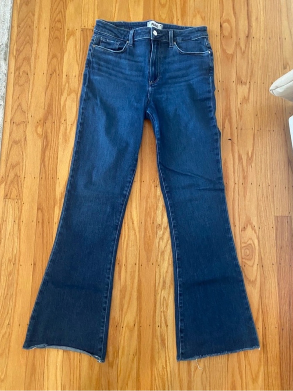 PAIGE Blue Flare & Wide Leg Jeans